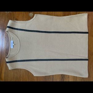 Calvin Klein Sleeveless Knitwear. Size Small